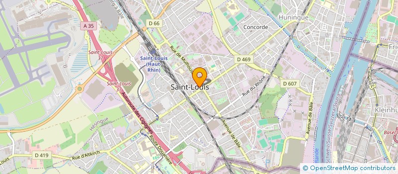 localisation de l'entreprise JUGAUMAC  SAINT-LOUIS