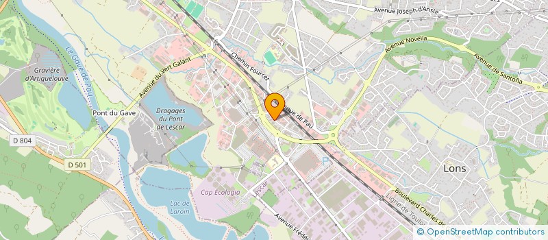 localisation de l'entreprise JUGE-BOULOGNE à LESCAR