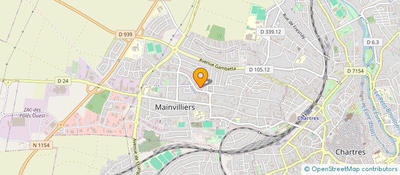 localisation de l'entreprise JUGE CORDIER CHARTRAIN à CLEVILLIERS