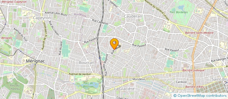 localisation de l'entreprise JUGE DEPANNAGE 33 à BORDEAUX