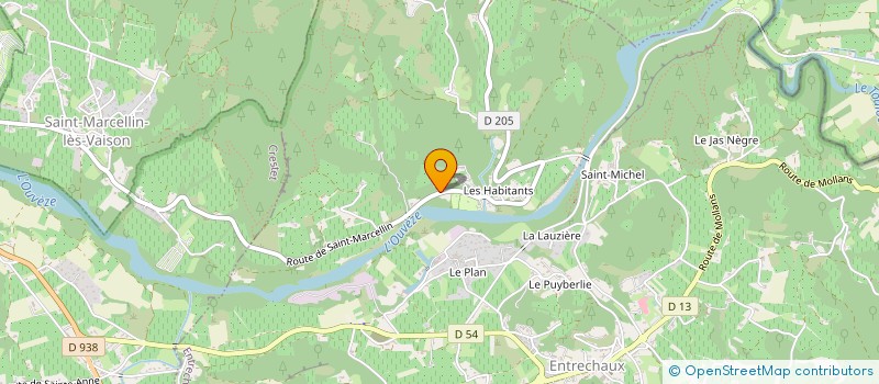 localisation de l'entreprise JUGGAD-CONSEIL à ENTRECHAUX