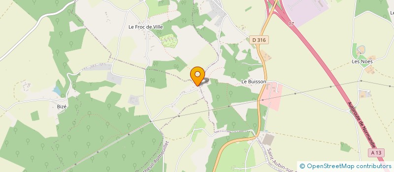 localisation de l'entreprise JUGO IMMO  CLEF VALLEE D'EURE