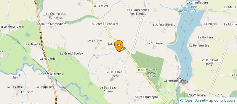 localisation de l'entreprise JUGO IMMOBILIER  VITRE