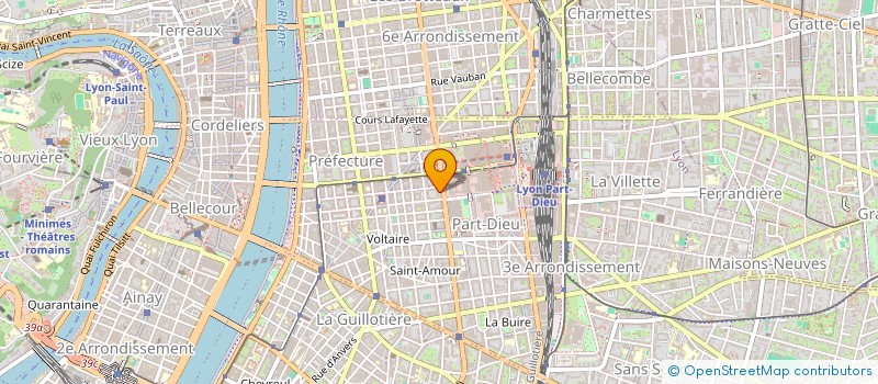 localisation de l'entreprise JUGUIMO  LYON 3EME