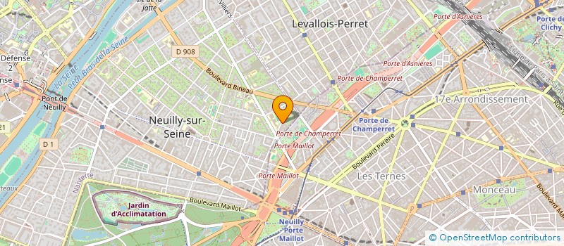 localisation de l'entreprise JUGURTEN à NEUILLY-SUR-SEINE