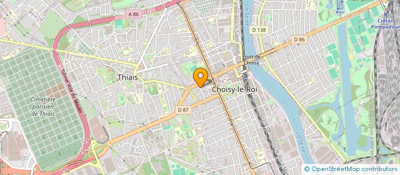 localisation de l'entreprise JUHER GROUP  CHOISY-LE-ROI