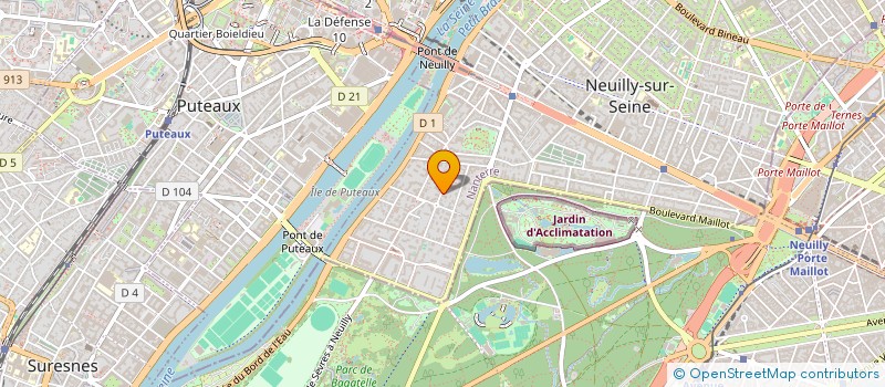 localisation de l'entreprise JUICE TECH à NEUILLY-SUR-SEINE