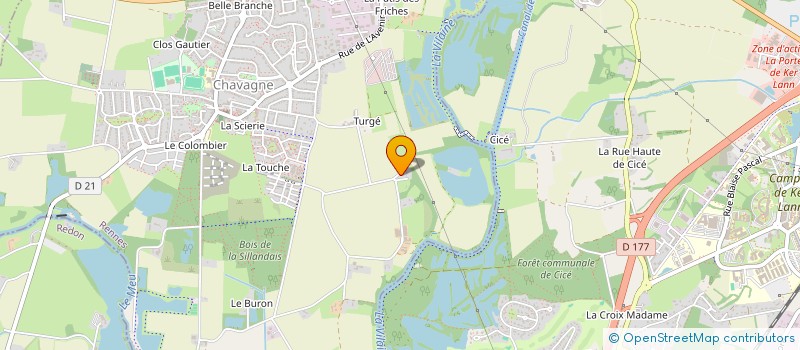 localisation de l'entreprise JUICY  CHAVAGNE