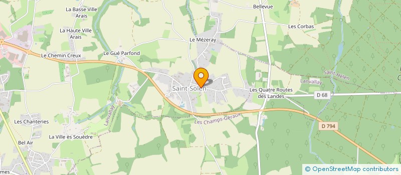 localisation de l'entreprise JUICY FILMS  LANVALLAY