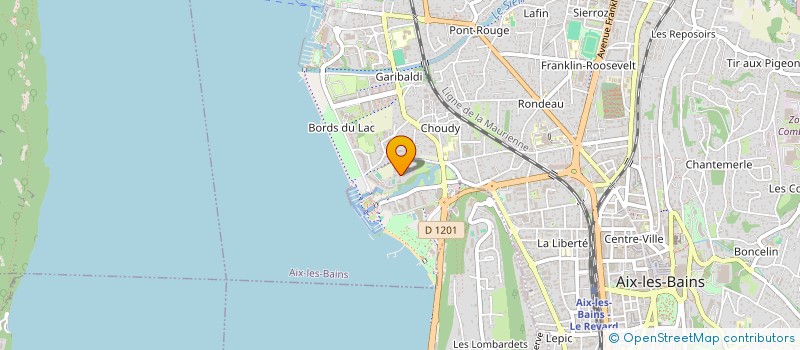 localisation de l'entreprise JUICY MOTION  AIX-LES-BAINS