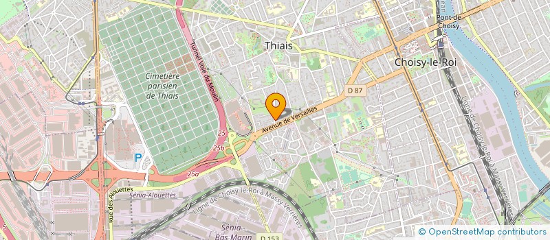 localisation de l'entreprise JUICY PARIS à THIAIS