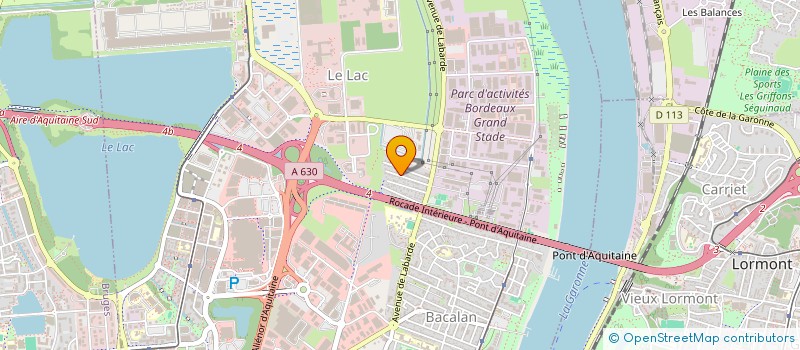 localisation de l'entreprise JUICY TECH  BORDEAUX