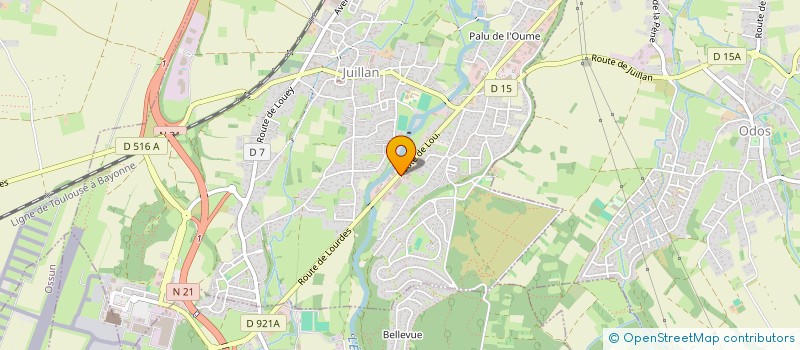 localisation de l'entreprise JUILLAN LOCATION à JUILLAN