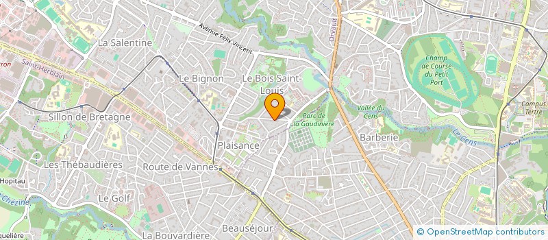 localisation de l'entreprise JUILLARD INDIVISION à ORVAULT