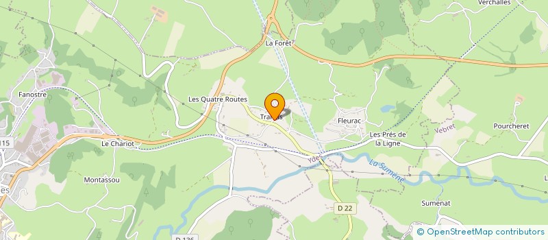 localisation de l'entreprise JUILLARD LE CHATEAU DE TRANCIS à YDES