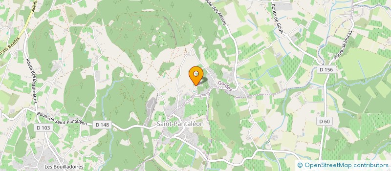 localisation de l'entreprise JUILLARD TRANSPORTS INTERNATIONAUX  GORDES