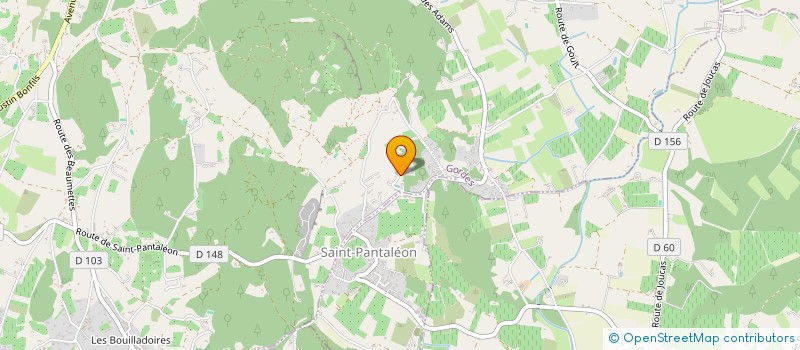 localisation de l'entreprise JUILLARD TRPTS FRIGORIFIQUES à GORDES