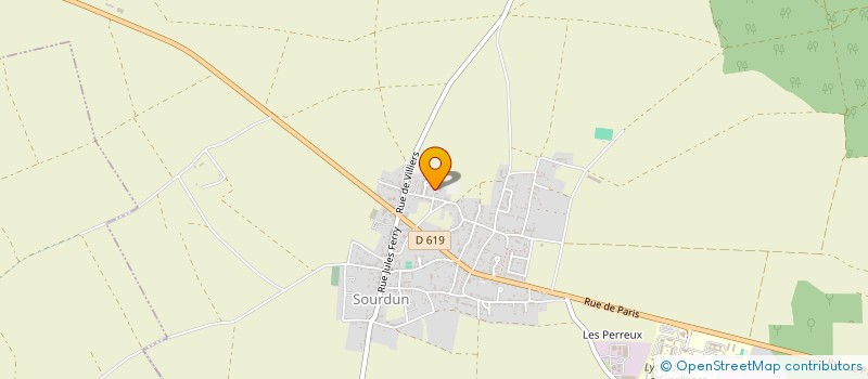 localisation de l'entreprise JUILLET 2003  SOURDUN