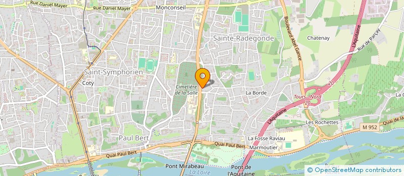 localisation de l'entreprise JUILLET 2010  TOURS