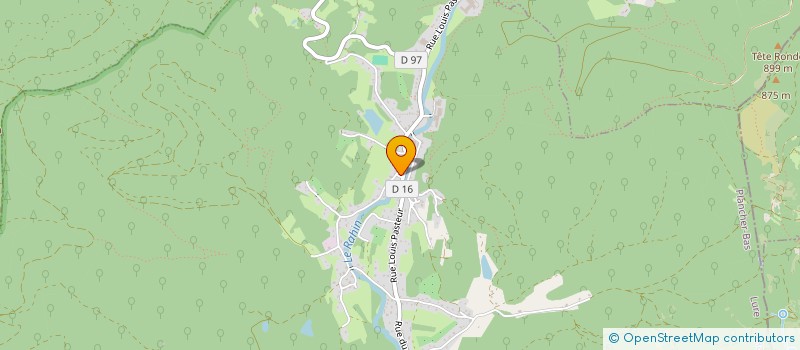 localisation de l'entreprise JUILLET  PLANCHER-BAS