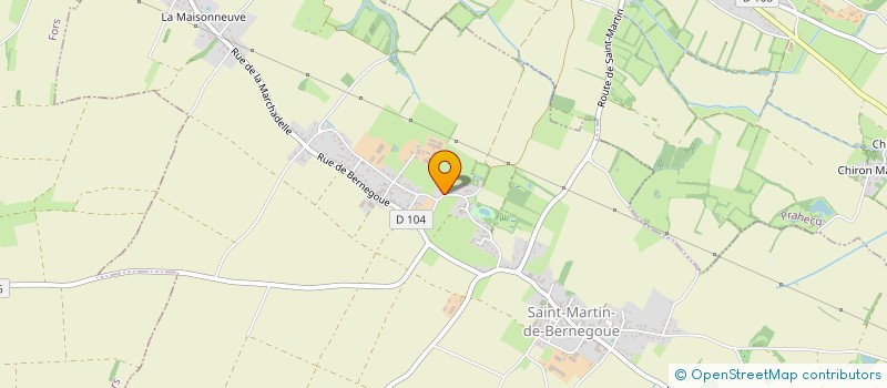 localisation de l'entreprise JUILLET  SAINT-MARTIN-DE-BERNEGOUE