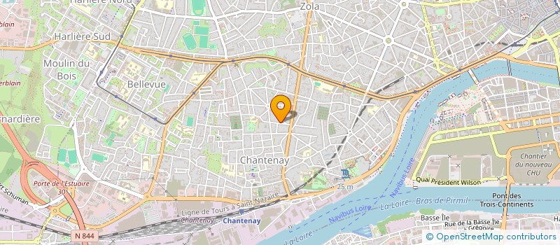 localisation de l'entreprise JUILLET81 à NANTES