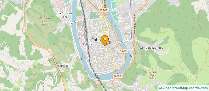 localisation de l'entreprise JUIN JARDINS  CAHORS