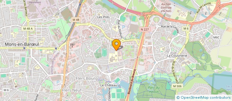 localisation de l'entreprise JUJEMACLE à VILLENEUVE-D'ASCQ