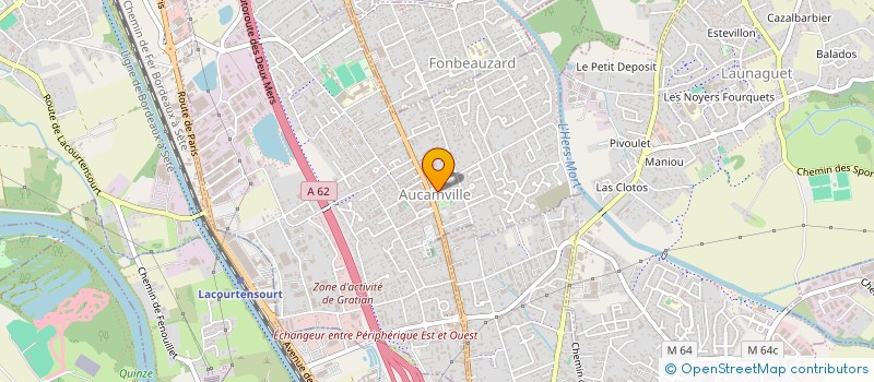 localisation de l'entreprise JUJITSU AUCAMVILLE à AUCAMVILLE