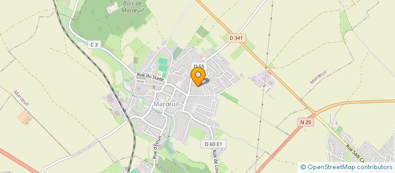 localisation de l'entreprise JUJITSU CLUB MAROEUILLOIS  MARUIL