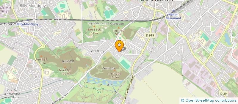 localisation de l'entreprise JUJITSU TRADITIONNEL HENINOIS à HENIN-BEAUMONT