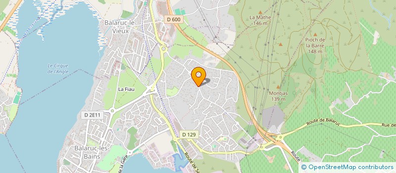 localisation de l'entreprise JUJO à SETE