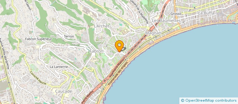 localisation de l'entreprise JUJO CAGNES SUR MER à NICE