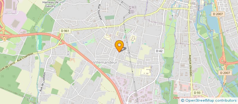localisation de l'entreprise JUJOMA à VILLEMANDEUR