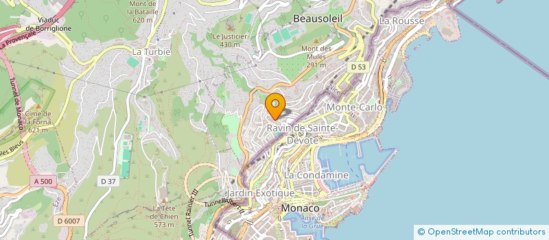 localisation de l'entreprise JUJU 2  BEAUSOLEIL