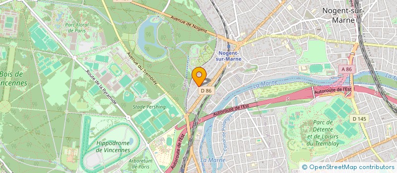 localisation de l'entreprise JUJU-INVEST  NOGENT-SUR-MARNE