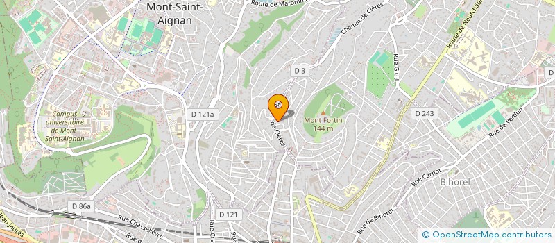 localisation de l'entreprise JUJUBE à BOIS-GUILLAUME