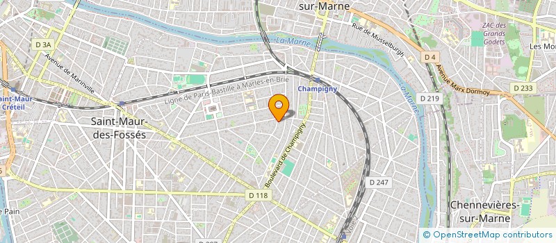 localisation de l'entreprise JUJULAHOUSE à SAINT-MAUR-DES-FOSSES