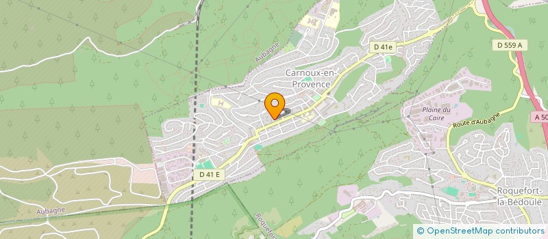 localisation de l'entreprise JUJUS à CARNOUX-EN-PROVENCE