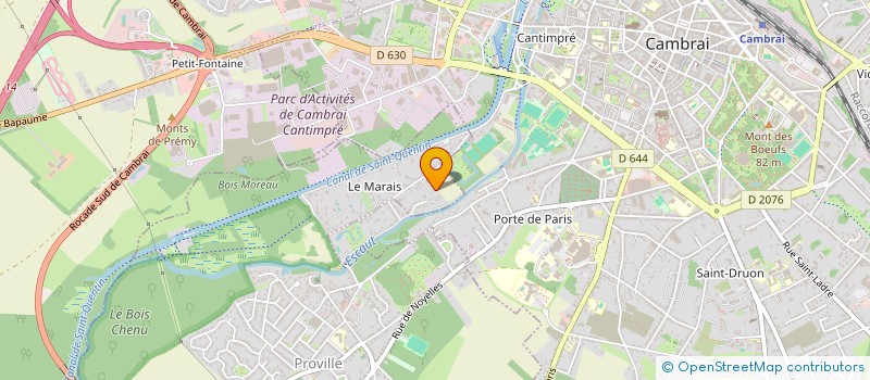 localisation de l'entreprise JUKARA  PROVILLE