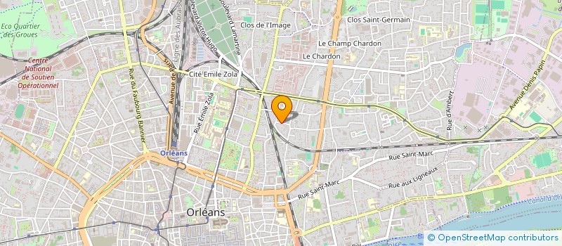 localisation de l'entreprise JUKONEC à ORLEANS