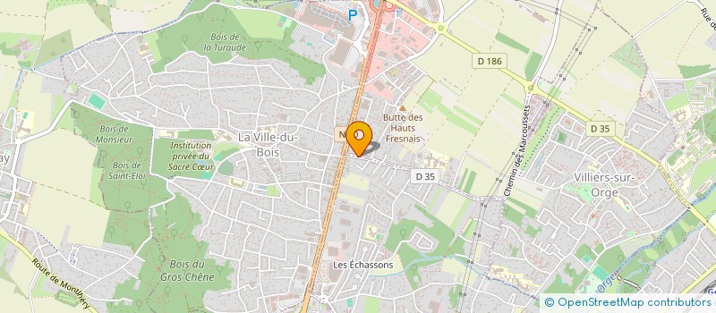 localisation de l'entreprise JUL-BAT à LONGPONT-SUR-ORGE