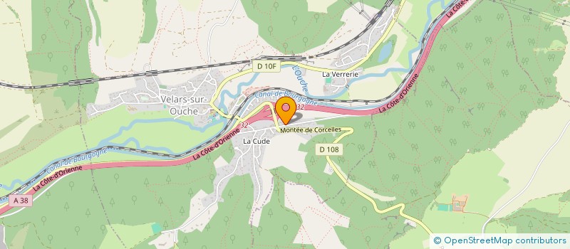 localisation de l'entreprise JUL ET MARJE  VELARS-SUR-OUCHE