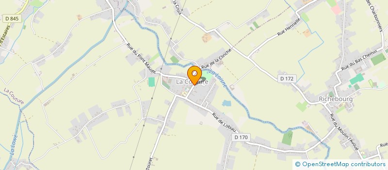 localisation de l'entreprise JUL FOOD  LA COUTURE