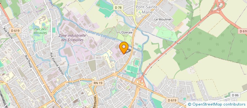 localisation de l'entreprise JUL & JULIE à TROYES