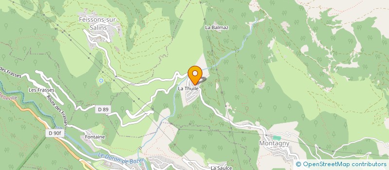 localisation de l'entreprise JUL LE JARDIN  MONTAGNY