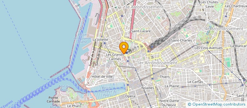 localisation de l'entreprise JUL'S à MARSEILLE