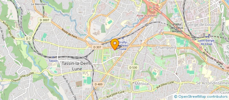 localisation de l'entreprise JUL'S PRETTY BRANDS  TASSIN-LA-DEMI-LUNE