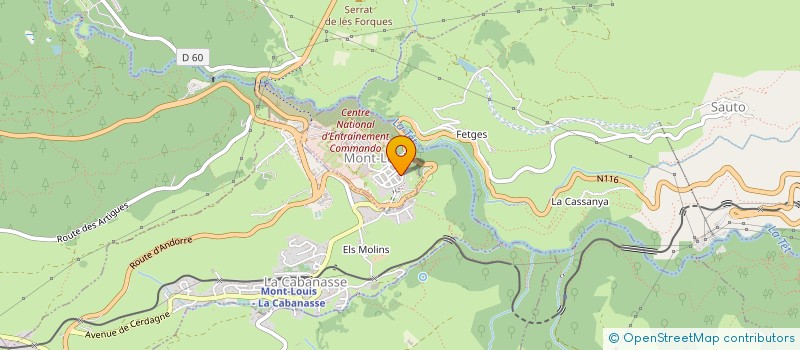 localisation de l'entreprise JULAD à LES ANGLES