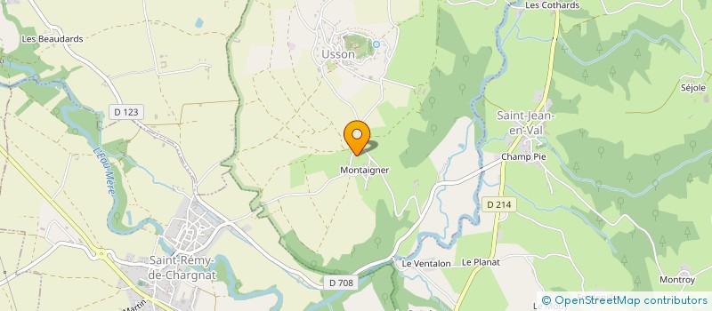 localisation de l'entreprise JULAGAMAR  USSON